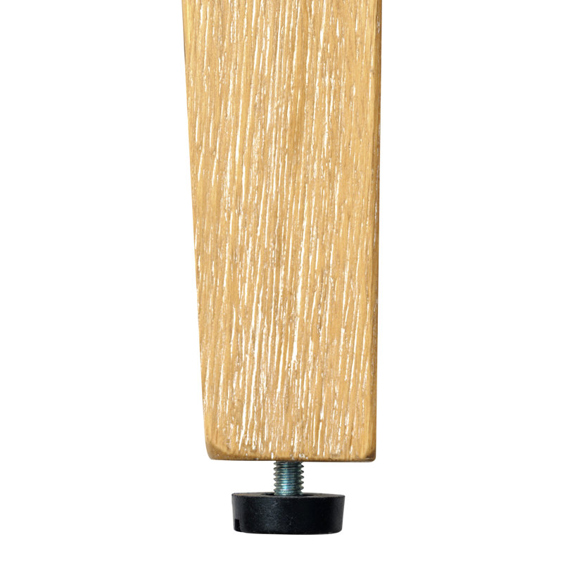 24" Hand-Brushed Wood Backless Counter Height Bar Stools Mid-Century Farmhouse Short Stools, White
