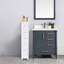 Armoire de rangement étroite pour salle de bain 5 niveaux