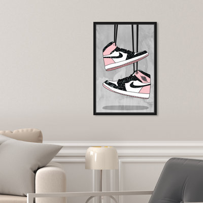 " Fashion And Glam Hanging Up My Skate Shoes, Glam Brown "