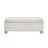  Contemporary Bouclé Upholstered Large Storage Ottoman With EZ Assembly Wood Legs-1435306224