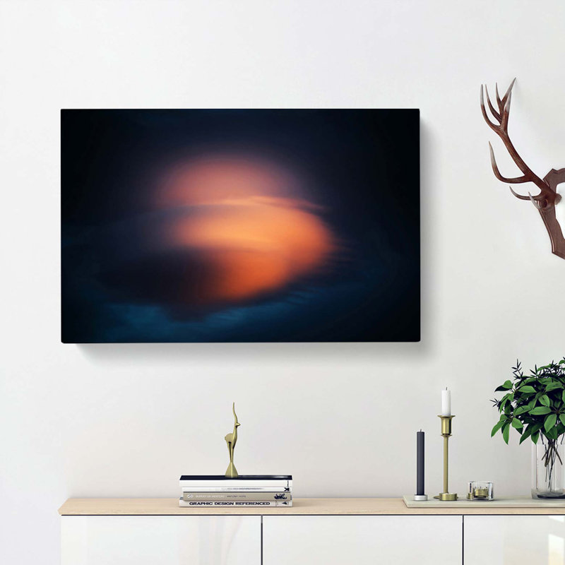 Tender Moves In Abstract - Wrapped Canvas Painting, 35cm H x 50cm W x 3cm D