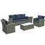Mobilier d'extérieur: 5 avec assise confortable et coussin de patio imperméable-53876870