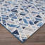 Tapis bleu / gris Thiesse Bricks Graffiti-737531852