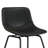 Faux Leather Swivel Upholstered Counter & Bar Stool With Metal Frame (Set of 6)-1244242186