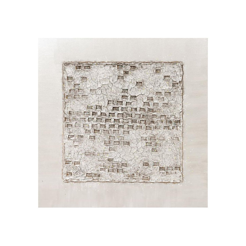 «Beyond the Moment III Glitter» par Beverly Fuller, impression sur toile tendue, Couche de verre