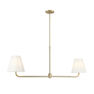 Ami 40" Wide 4-Light Chandelier - Matte Black