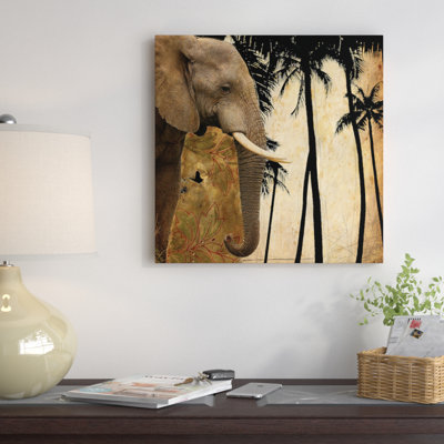 « mighty éléphant i », impression sur toile