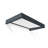 Palram - Canopia Sophia 3' 1" D Acrylic Mist/Gray Stationary Slope Door and Window Awning-77062370