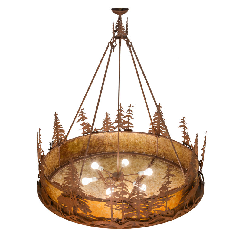 Rustic Lodge 6 - Light Pendant