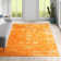 Tapis à motif oriental orange Brandt