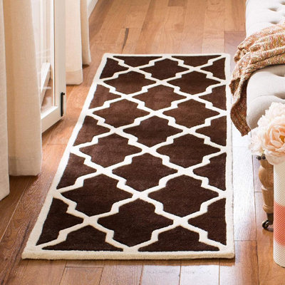Carolene Hand Tufted Wool Geometric Rug