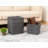 6-Pack Plastic Storage Baskets, Small Weave Organizer Bins For Pantry, Kitchen, Office, And Home Organization