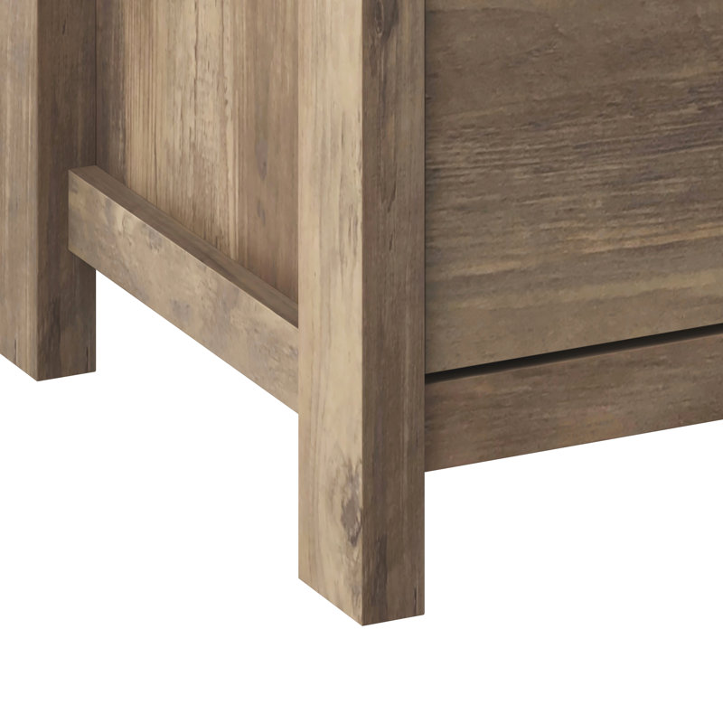 Commode 6 tiroirs Wilder, Chêne noueux