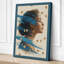Woman in Wind and Leaves Eclectic 1 Piece Wrapped Canvas Wall Art-1374926852-1374926867