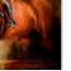 «Clearing the Jump» de Vidur, reproduction sur toile tendue-22073948