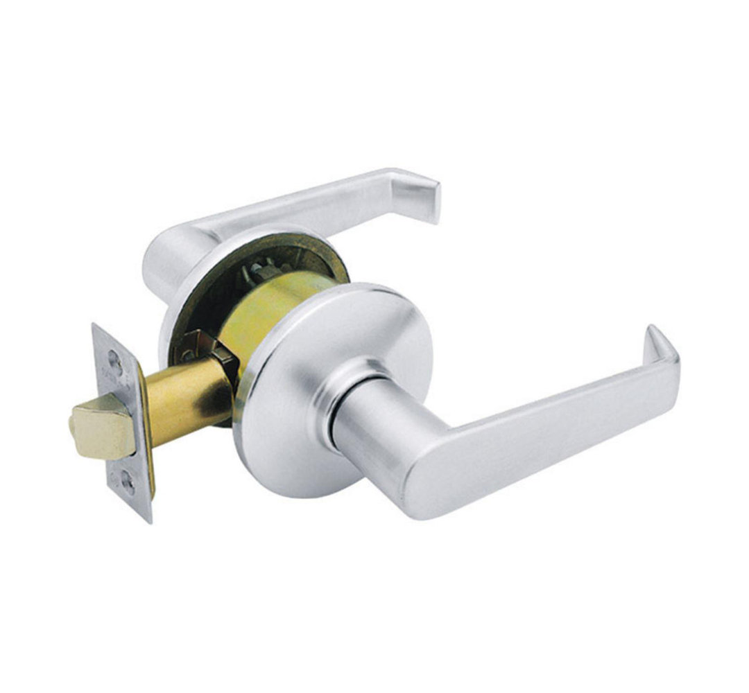 Elan Schlage Satin Chrome Passage Lock Set Schlage