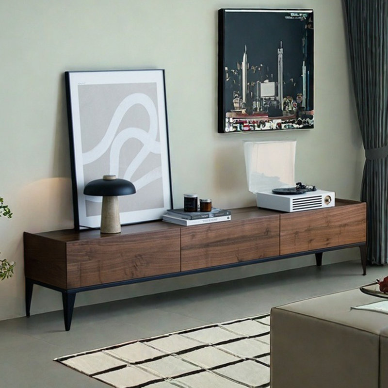Light luxury modern simple TV cabinet, 62.99"