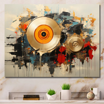 Vinyle, mélodie - Disques vinyle, art encadré