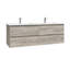 Perla C140D 55.5" Wall Mounted bathroom Vanity-177078738-191387645