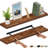 Miami 48" W x 8" D Floating Shelves Set with Invisible Wall Mount Brackets-342115966