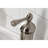 Kingston Brass Paris Single-Handle 1-Hole Deck Mount Bathroom Faucet with Brass Pop-Up-54357477