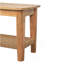 Table basse Rope, tablette ouverte, brun clair