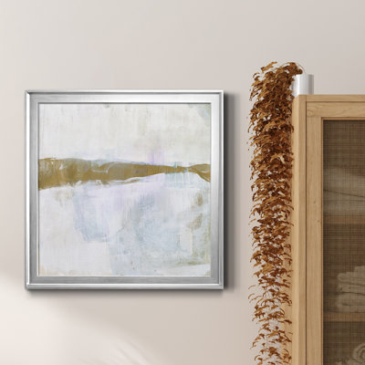 Toile encadrée Gold Ribbon Horizon I-Premium - prête à être accrochée