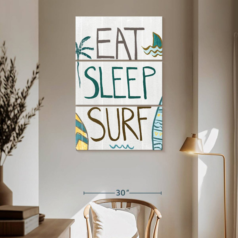 Senne Make Waves III, 57" H x 36" W