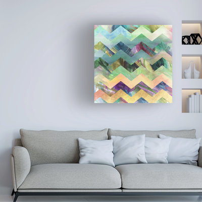 Sasha Peacock Dress IV Canvas Art_ALI73196