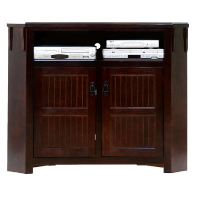 Simeon Solid Wood Corner Unit TV Stand for TVs up to 55" by Breakwater Bay
