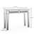 Amla Makeup Vanity with 2-Drawer Mirrored Console Table Writing Table