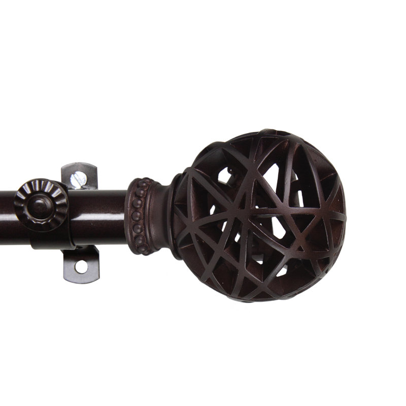 Jalissa Adjustable 0.81'', Cocoa, 28-48" (each side)