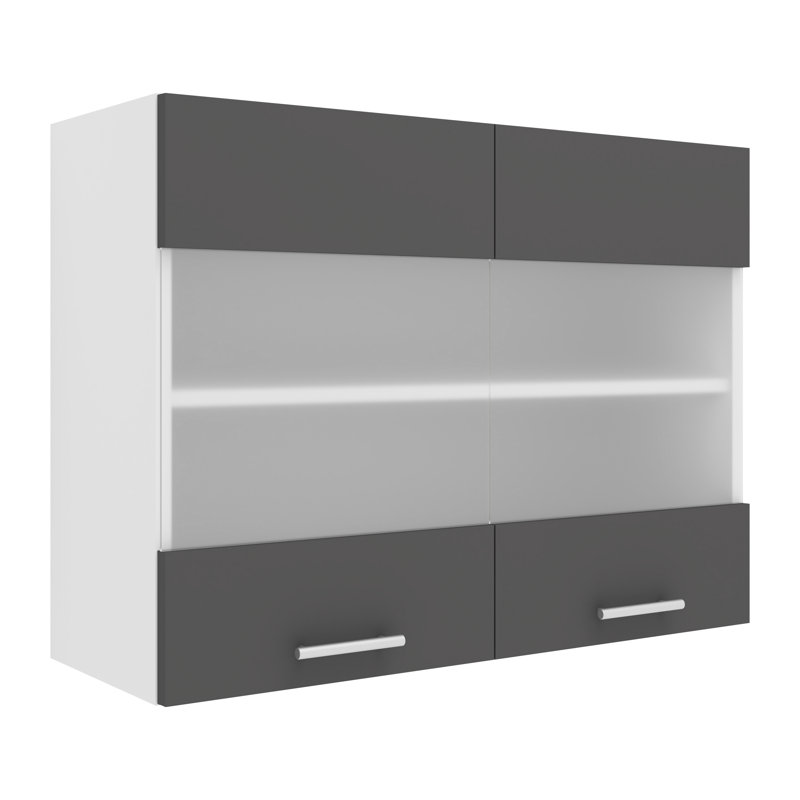 60cm Kitchen Pantry, Black