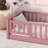 Floor Platform Bed With Fence Guardrails And Door-2006974971-2006606178