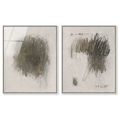 Modernist Sketch Set Acrylic Painting Print