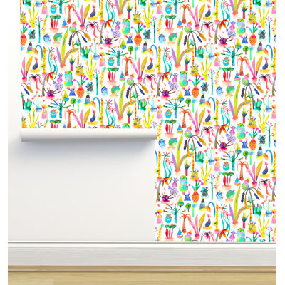 Rouleau de papier peint L 12 pi x l 2 pi Ninola Designs