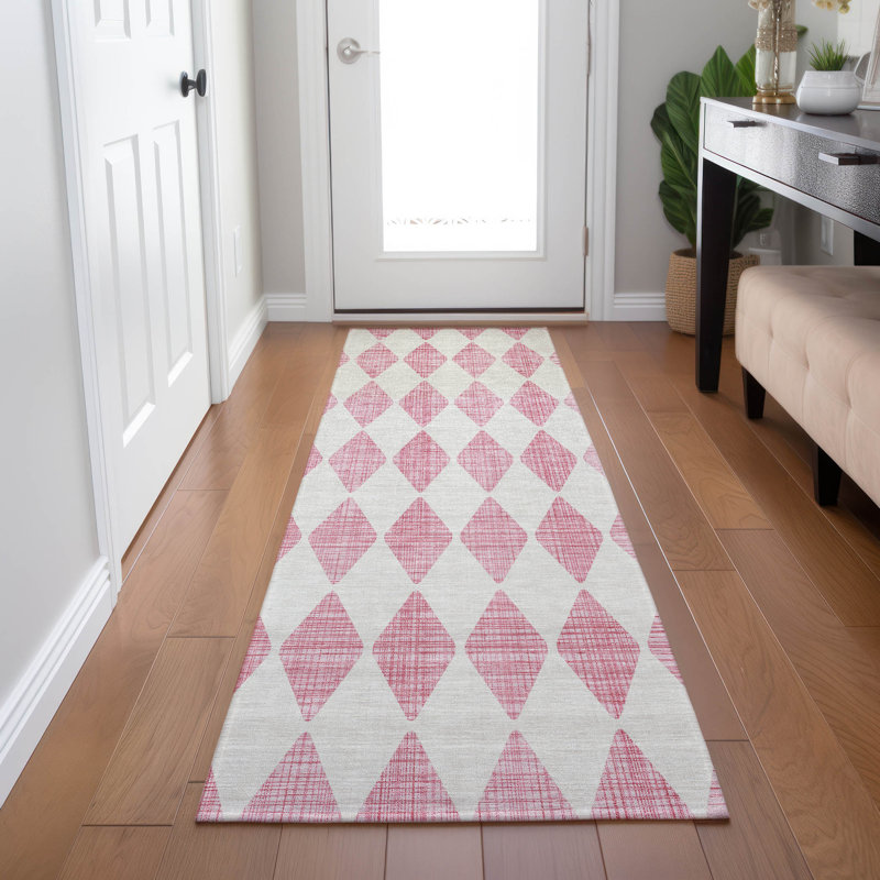 Tapis intérieur / extérieur Loreen avec envers antidérapant, Tapis de couloir 2 pi 3 po x 7 pi 6 po