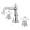 Robinet de salle de bain espacé avec ensemble de drain American Classic