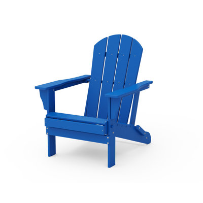 Folding Adirondack Chair in Blue