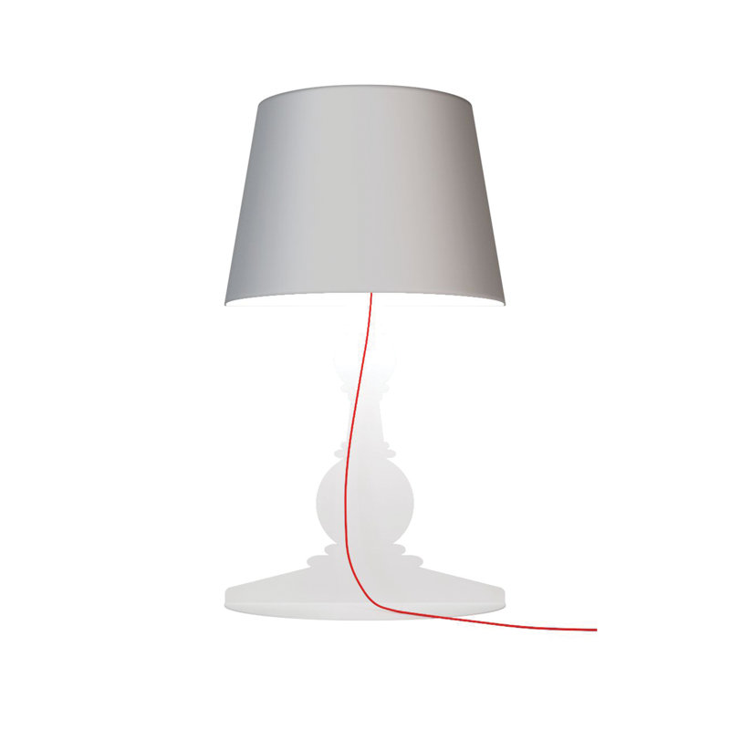Adilyne Table Lamp, 70cm H x 40cm W x 19cm D, White