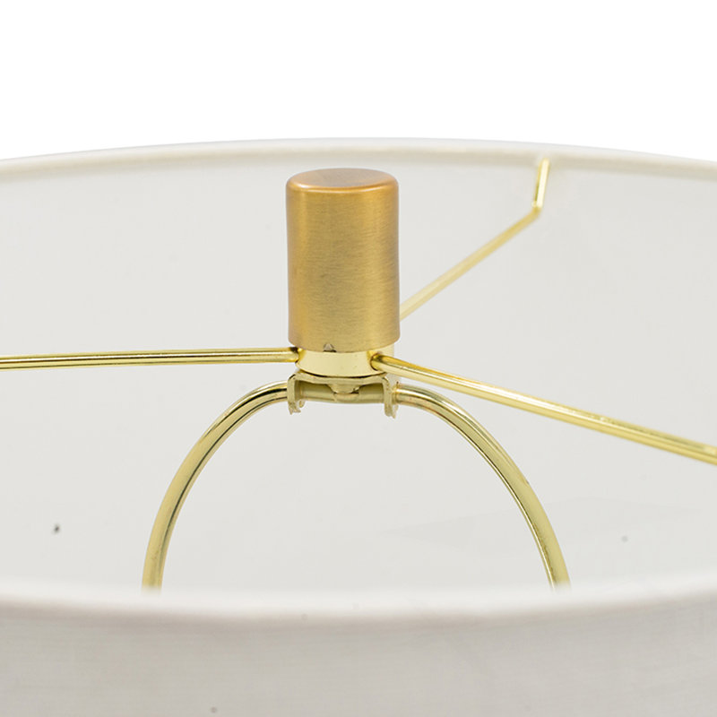 Cement And Metal Table Lamp, Perfect For Contemporary Interiors With A Minimalist Touch