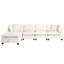 Canapé modulaire avec repose-pieds 5 pièces Zenfield-1283135082