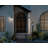 16.75" 1-Light Outdoor Wall Light with Clear Glass-115680859-115680860