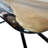 Parthenope Walnut Metal Base Dining Table-87039003