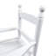 Chaise berçante pour enfants, blanc