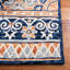 Tapis oriental en laine et coton touffeté à la main avec micro-boucle-117486373
