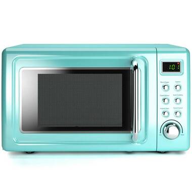 Premium Levella 0.7 Cu. Ft. Countertop Microwave White (PM7077) 