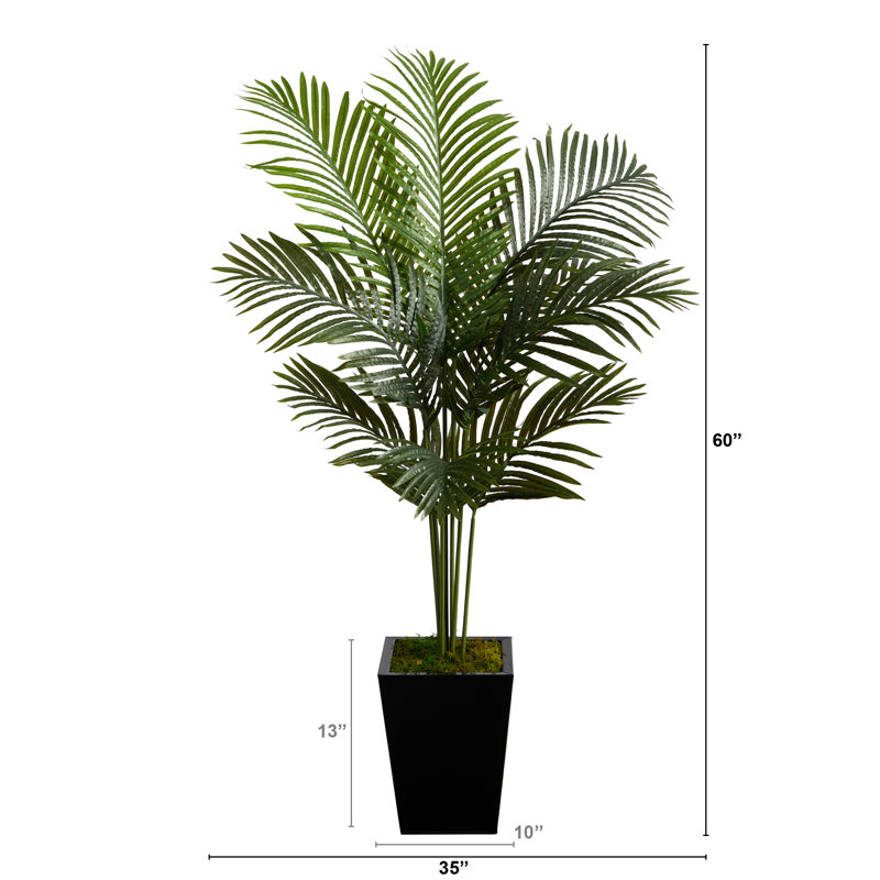 Palmier artificiel 60 po en pot
