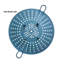 Panier à vapeur en silicone 10 po, insert de cuiseur à vapeur en silicone pour conception flexible (bleu)-137896338