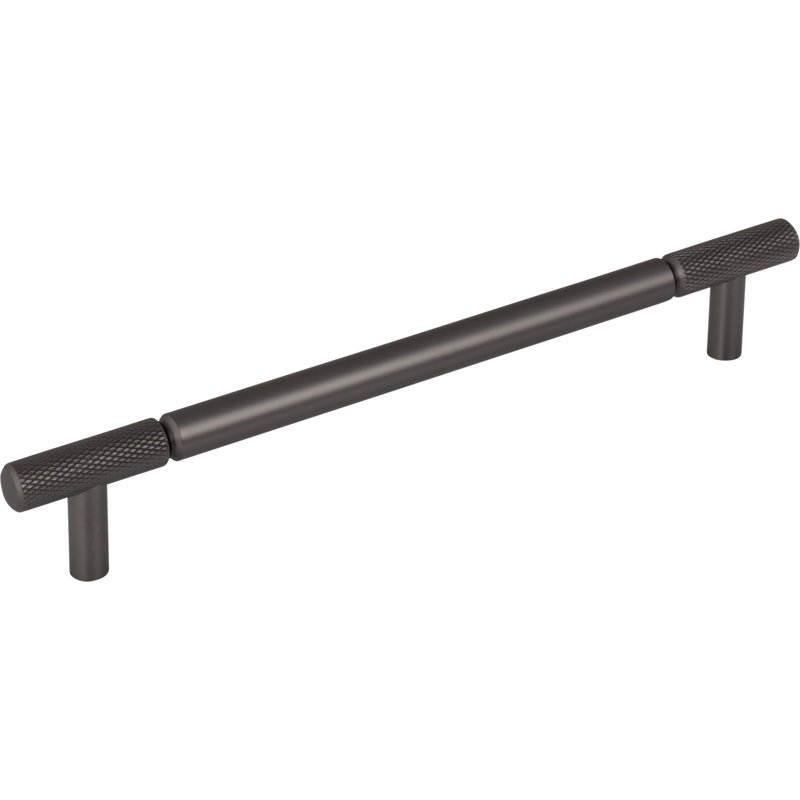 Prestwick Bar Pull, 7 9/16" Center To Center, Ash Gray